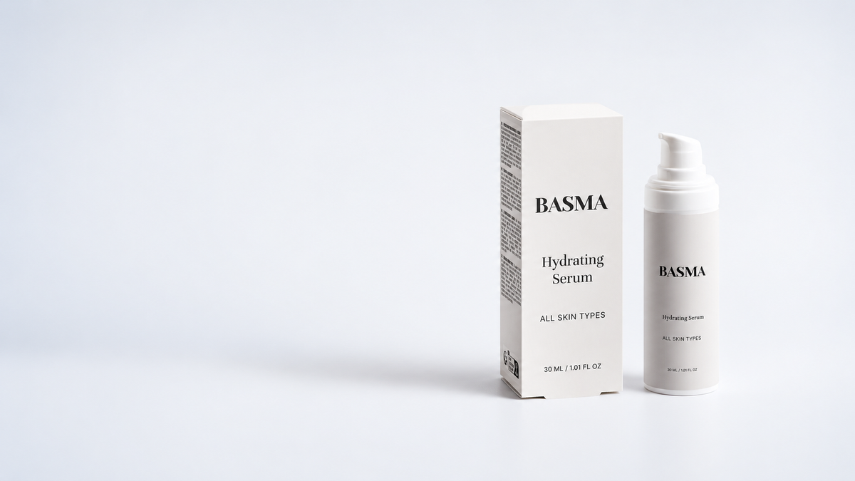 Basma Kosmetik hydrating-serum product landing hero